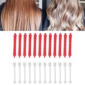ヘアパーマロッド、12pcsヘアパーマロッドセット、家庭用ヘアアイロンパーマロッドと比較して、スタジオフォーライフフォーライフ