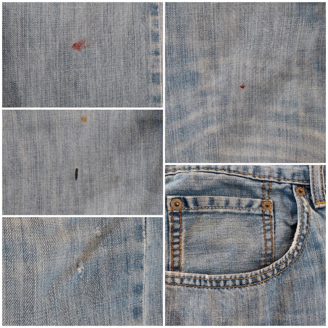 リーバイス569 Levis W34 ワイド バギー 青 古着 ヒゲ 21649 | fuufu