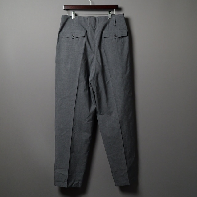 [yohji yamamoto  costume d' homme] Two-pleat slacks