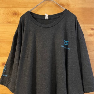 【CANVAS】企業系 Atlas Copco Tシャツ ワンポイント バックプリント 3XL ビッグサイズ 企業ロゴ US古着 アメリカ古着