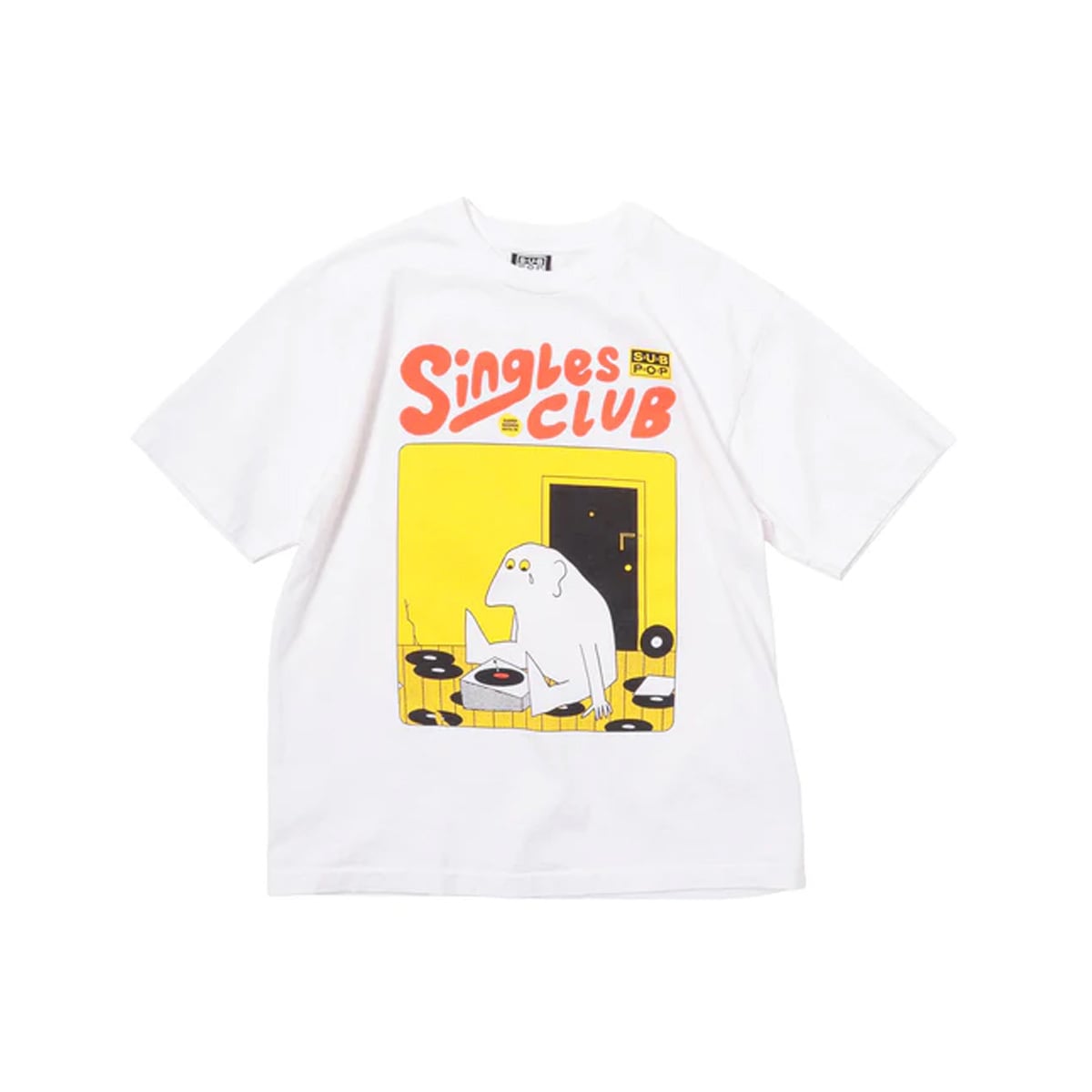 SUB popサブポップ半袖TシャツONEITAベース SUB POP サブポップ S/S PRINT TEE 
