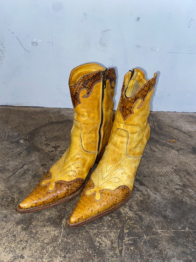 90s italy western boot