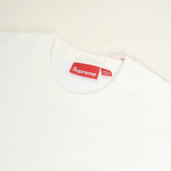 Supreme - Small Box Crewneck シュプリームホワイト 【公式通販】