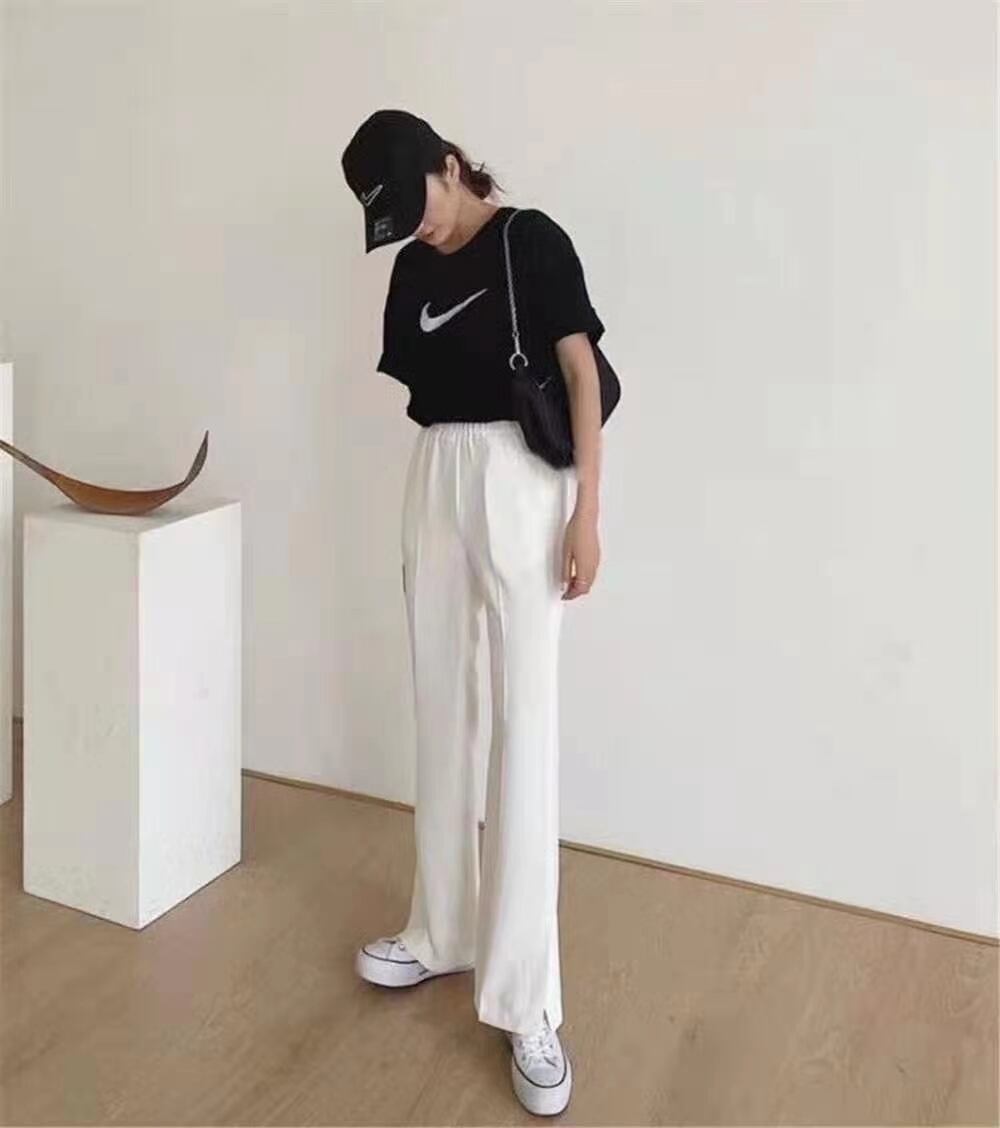 スリット入りフレアパンツ　AJ11352-5906