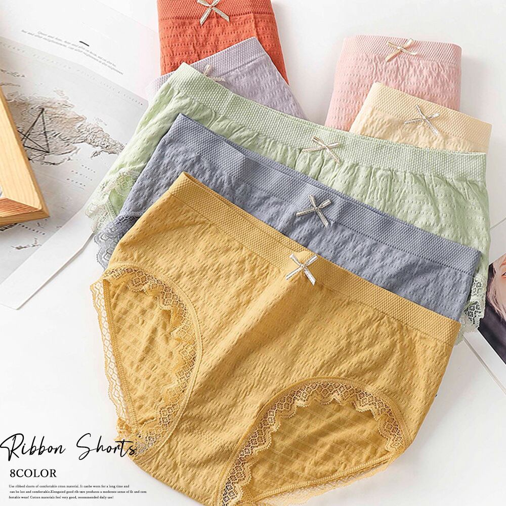 レースショーツ レディース無地インナー