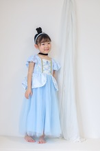100-130【即納】シンデレラ風豪華プリンセスドレス [プリンセスドレス シンデレラ ハロウィン]