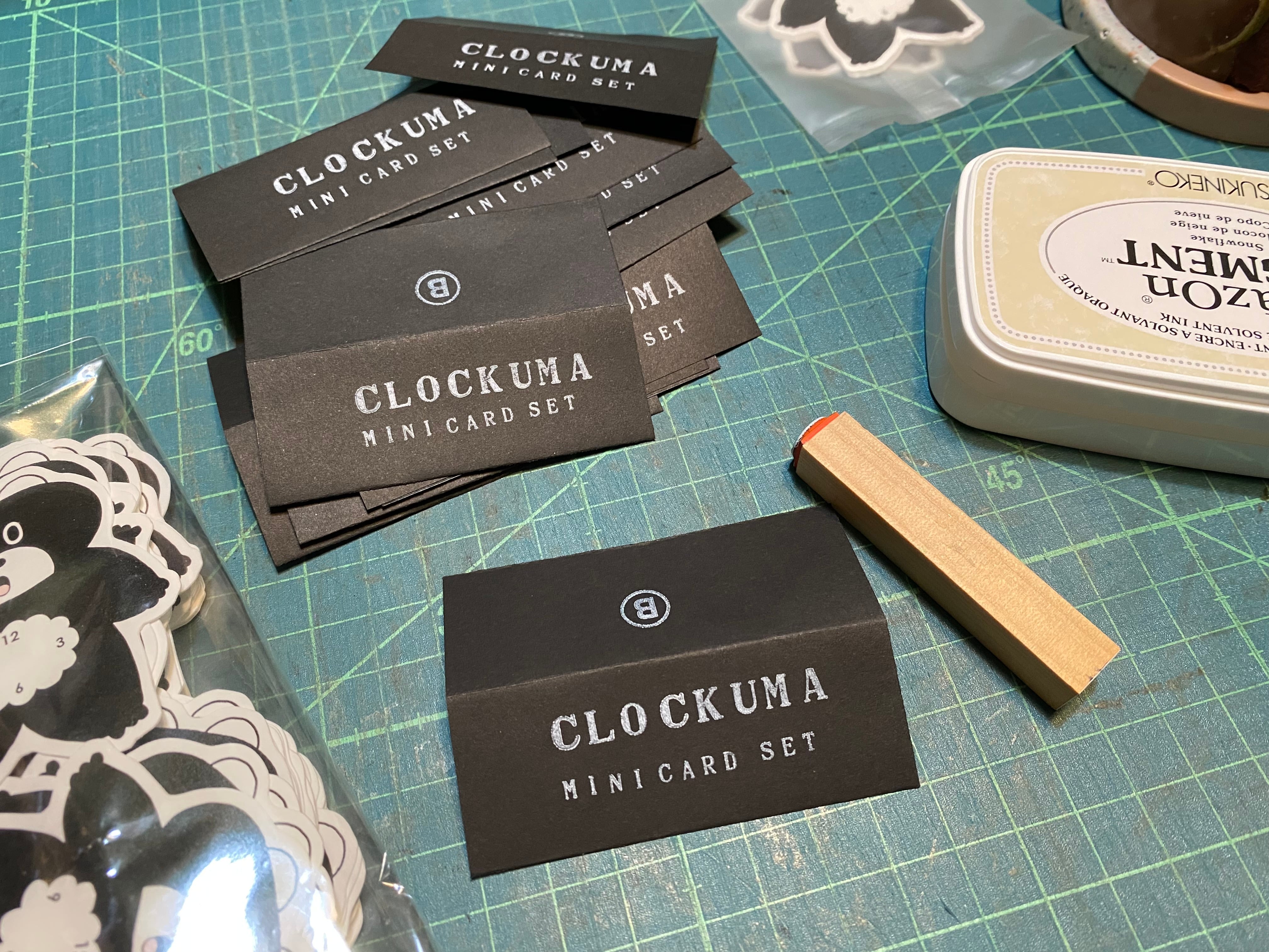 くろっくまミニカードセット２