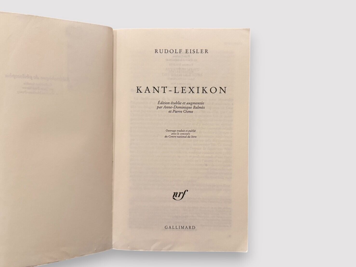 SFF133】Kant-Lexikon(1994) /Rudolf Eisler | KITAZAWA BOOKSTORE