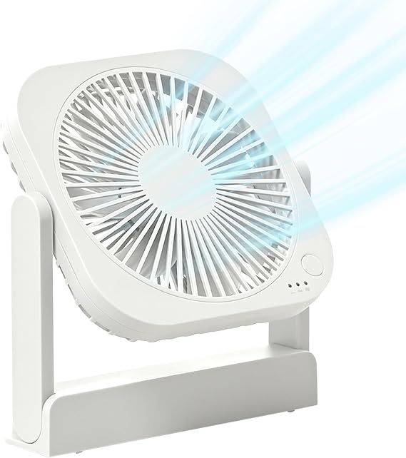 トップランド 扇風機 卓上 デスクファン [どこでもFAN