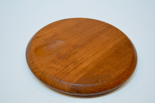 USED 60s DANSK Teak wood Cutting cheese board -02077