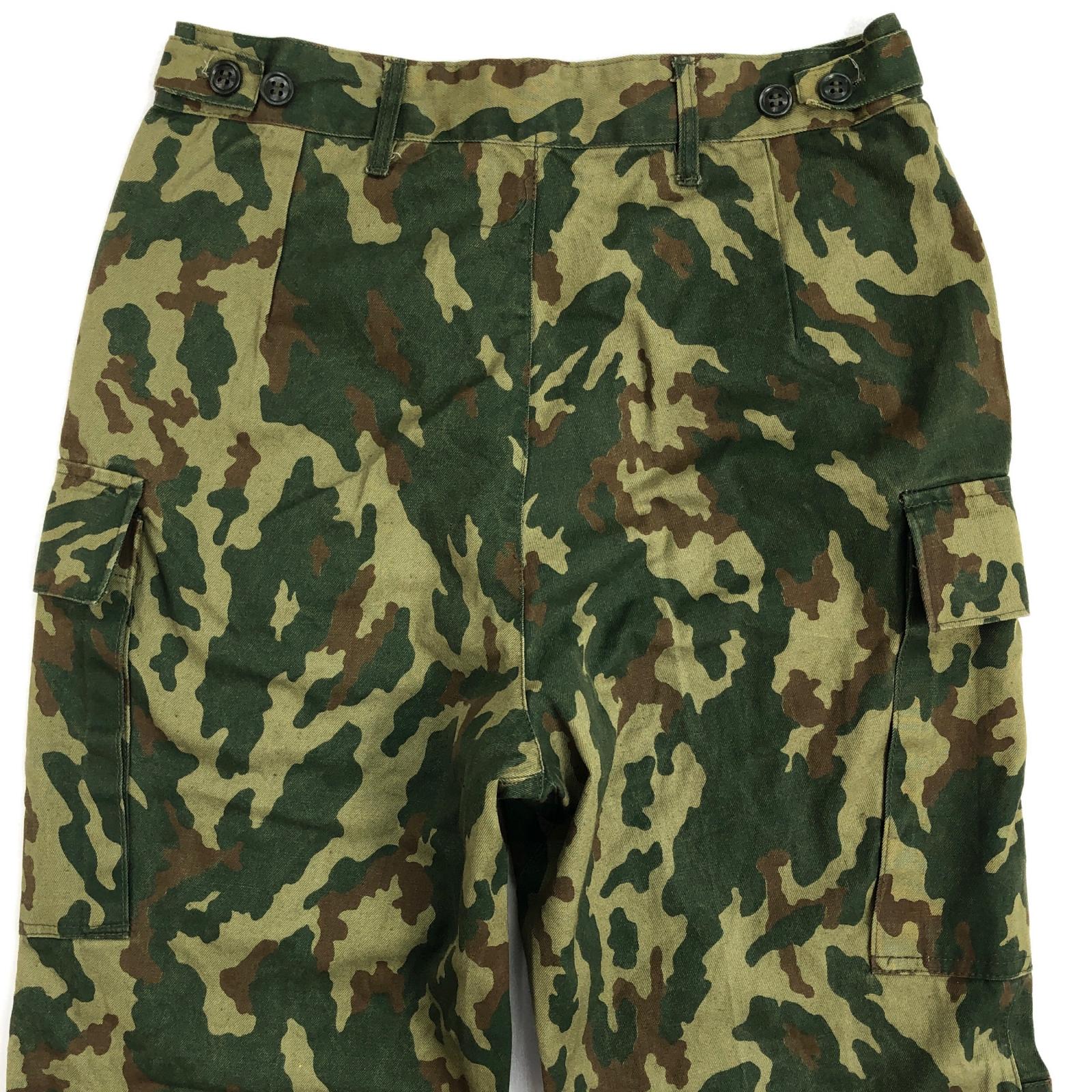 RUSSIAN ARMY ロシア軍（ソ連） FLORA CAMO CARGO PANTS 迷彩 カーゴ