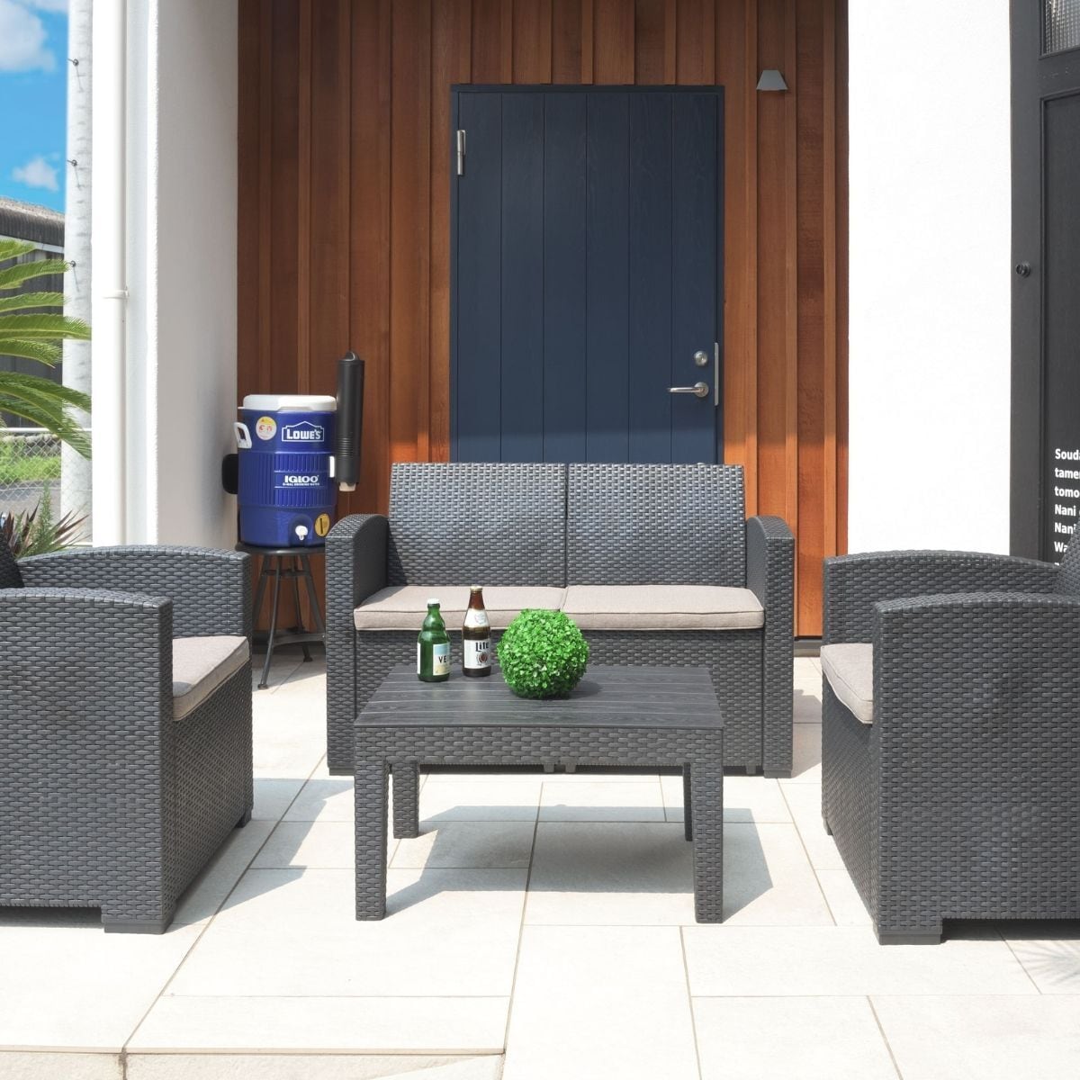 Garden living furniture 4 pieces set - ガーデンリビング4点セット