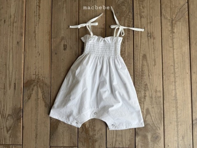 《予約》mac bebe ¨ cotton smoke suit (muji) ¨ 26summer