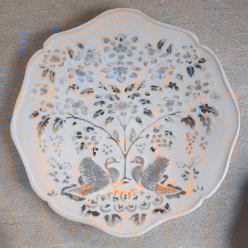 うつわやみたす/鴛鴦文皿