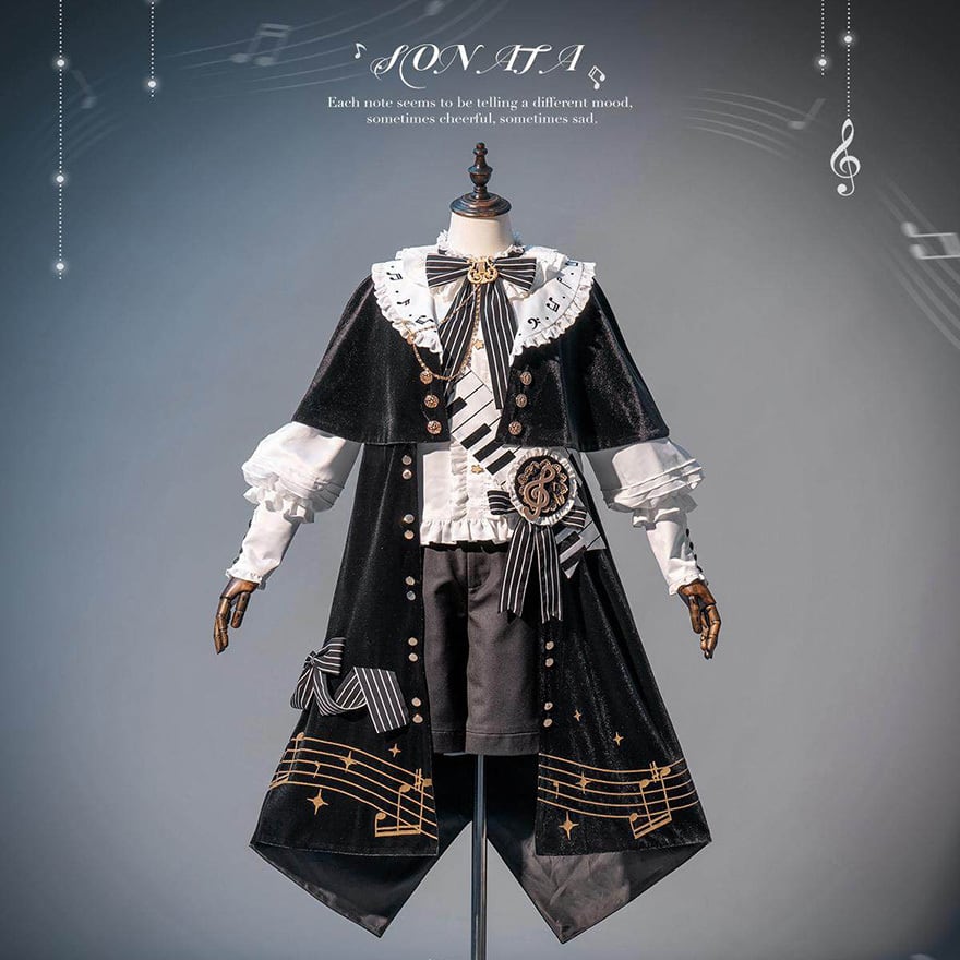 王子系 コスチューム ピアノソナタ 夜奏曲 セットアップ プリンス