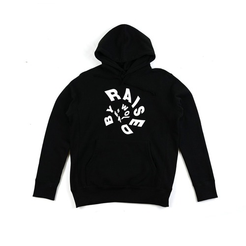 TWISTER HOODED SWEATSHIRT - BLACK