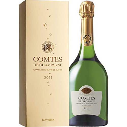 テタンジェ　「コント・ド・シャンパーニュ　ブラン・ド・ブラン 2011」【ギフトボックス】TAITTINGER Comtes de Champagne Millesime 2011 Blanc de Blancs AOC Millesime Champagne