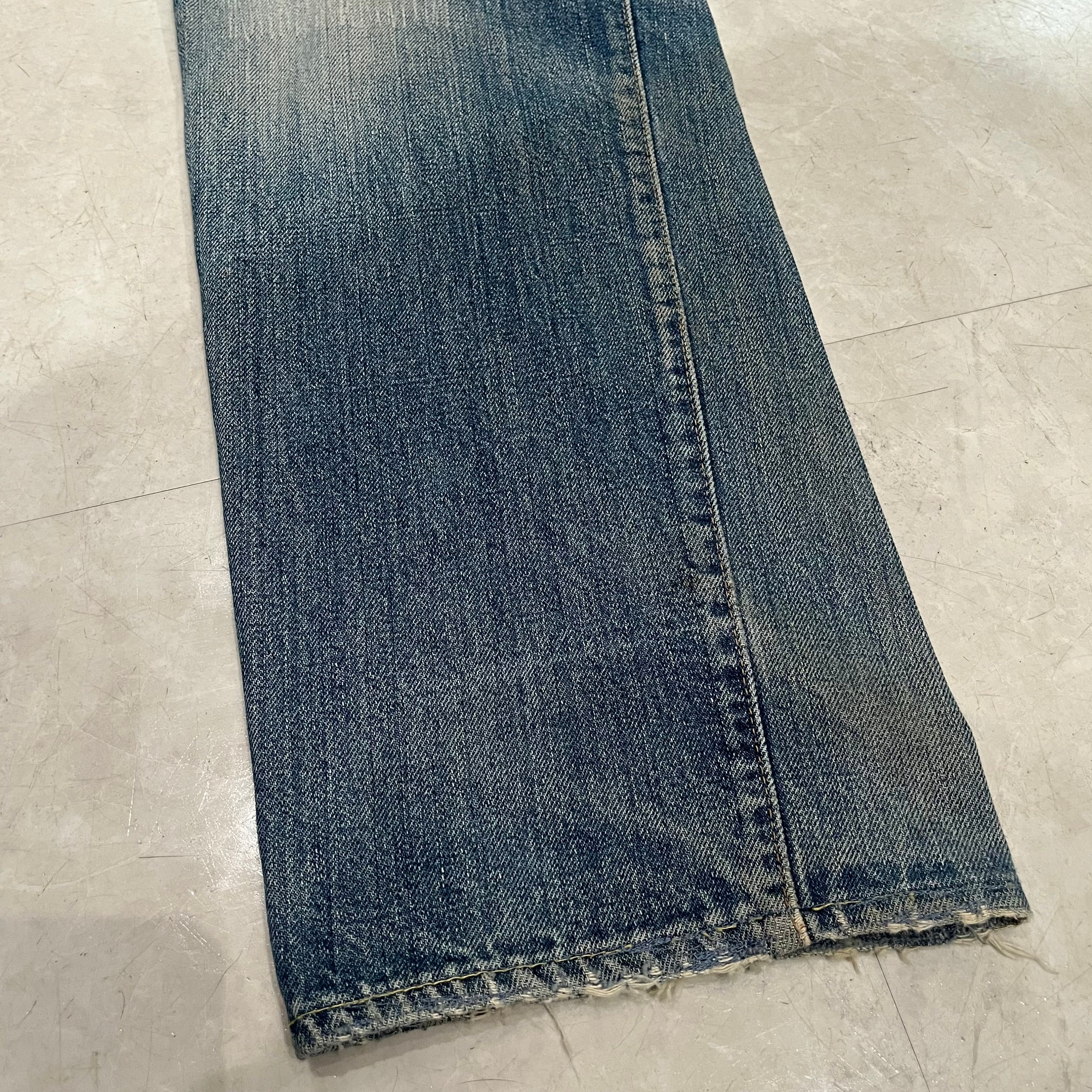 70s Levi's 501 66 Single Denim Pants W34L32 70年代 リーバイス 66