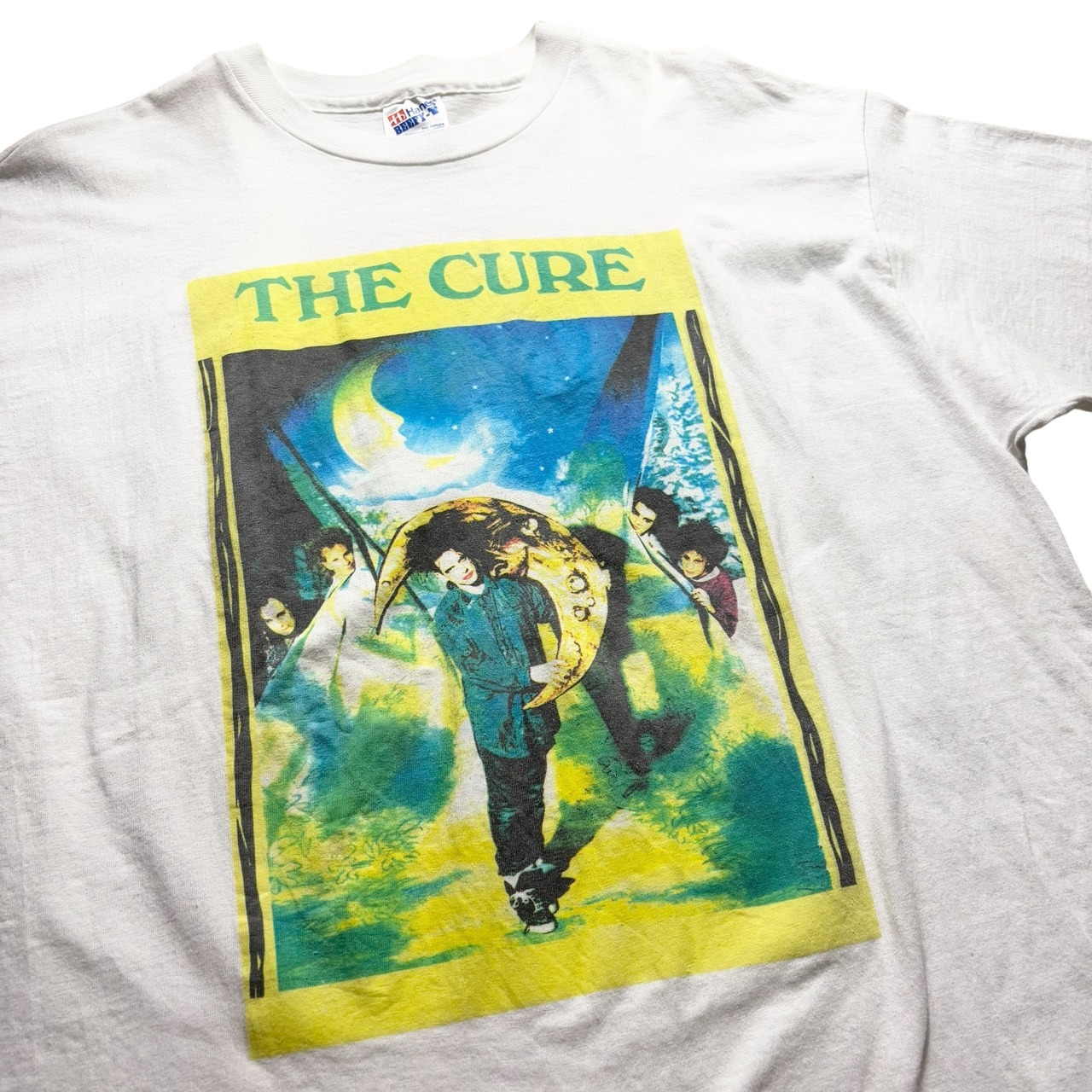 vintage 1990’s THE CURE music tee photographed by Paul Cox