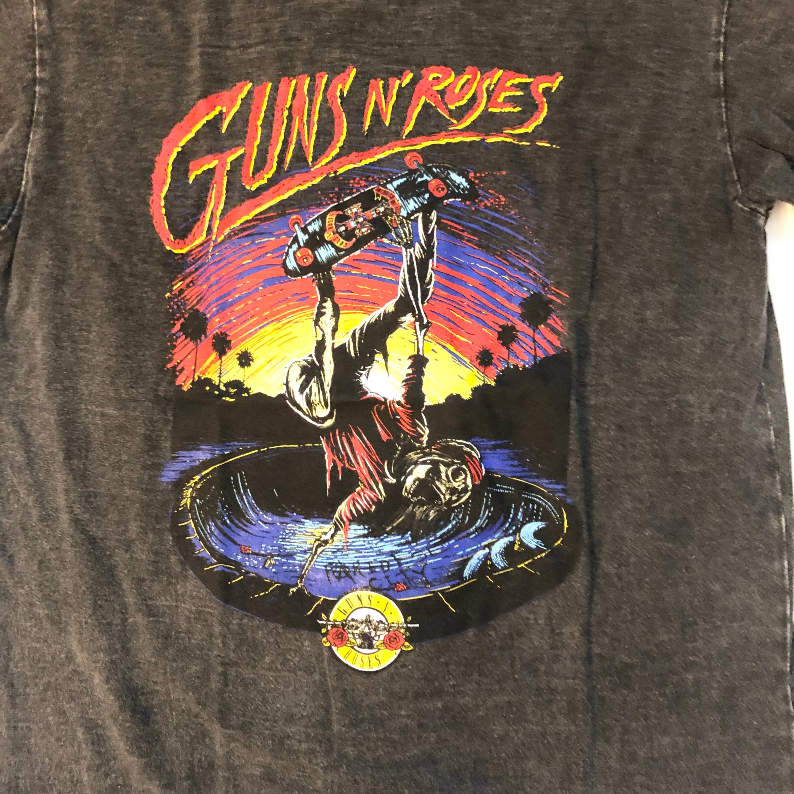 ガンズアンドローゼズ GUNS N' ROSES L バンドTシャツ ロックT | rrh0404