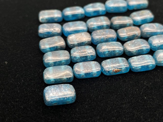 ハンドメイドバングルビーズ素材セット（アパタイト）