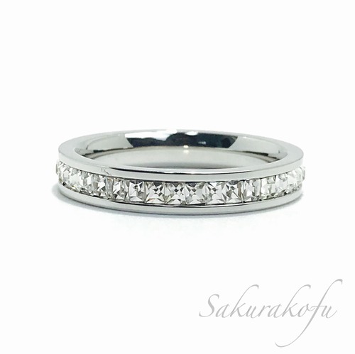 D003 送料無料 レディース 指輪 アクセサリー Silver Eternity Ring