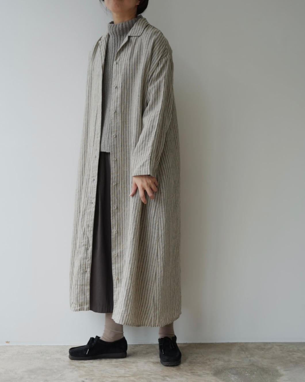 fog linen work リネンコート'ハイゼル' | Vie
