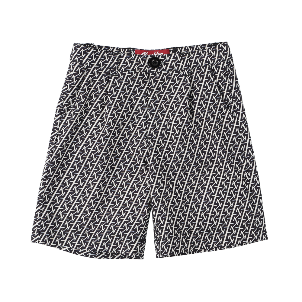 K'rooklyn Exclusive Kids Short Pants -Black & White- (110cm)