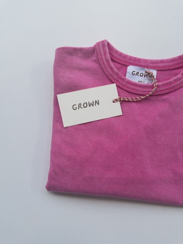 《即納》GROWN/ Shelly LS Tee - Floss