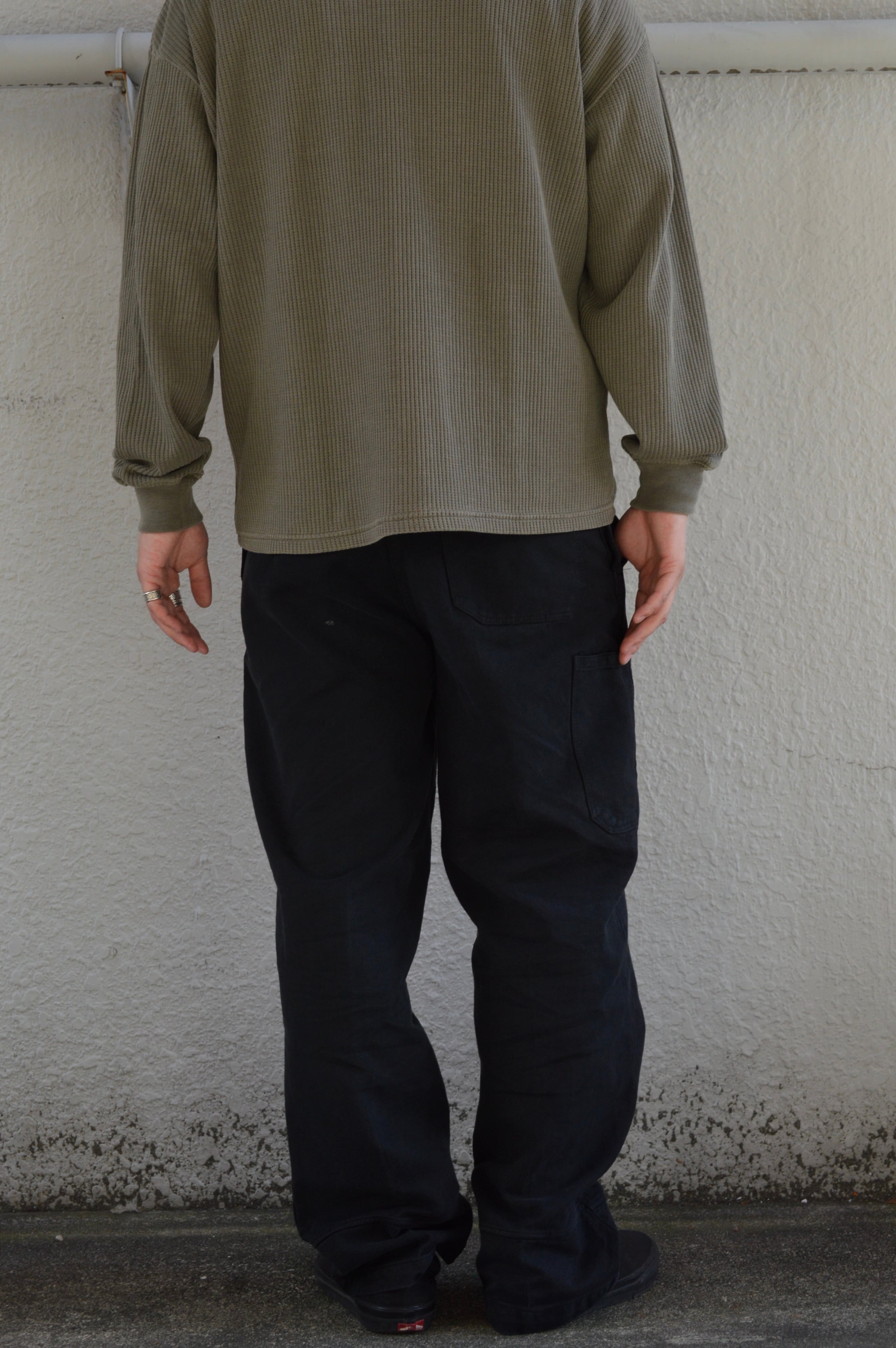 swiss army 80s denim trousers black dyed スイス軍 デニムトラウザー