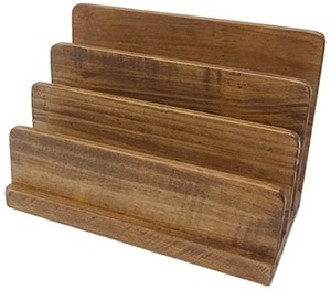 レトロでナチュラルな風合い 木製 本立て 25×13.5×17 表面加工もオールド感を残すために工夫されて仕上げ 本をディスプレイしながら収納できるブックスタンド エンヴェールヘルック(R)