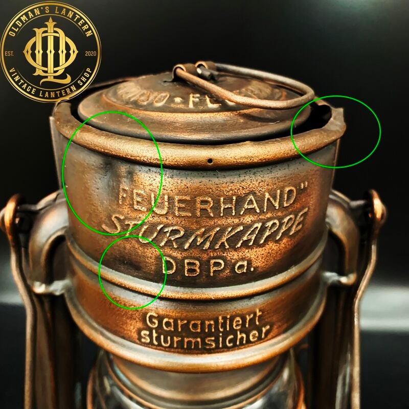 【1950's】銅メッキ feuerhand 276 StK DBP ｋ1452 1950' 銅メッキ FEUERHAND 276 StK DBP a. k1452 最初期モデル