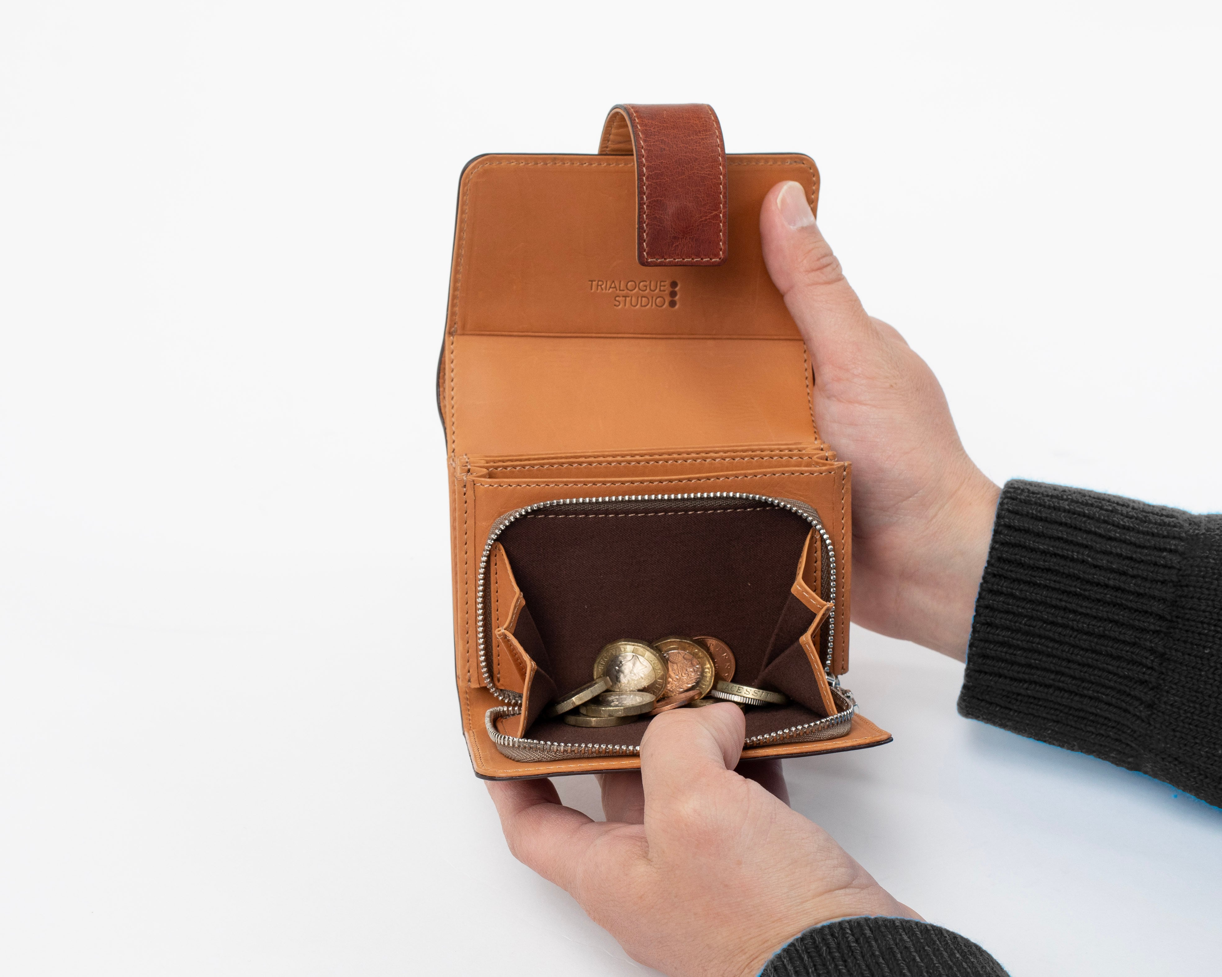 小物入れ Bosmm BELLOWS-STYLE WALLET【MR323】 | 日本製のバッグ・革小物 TRIALOGUE
