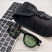 サングラス用ミリタリーデザインケース(ブラック)