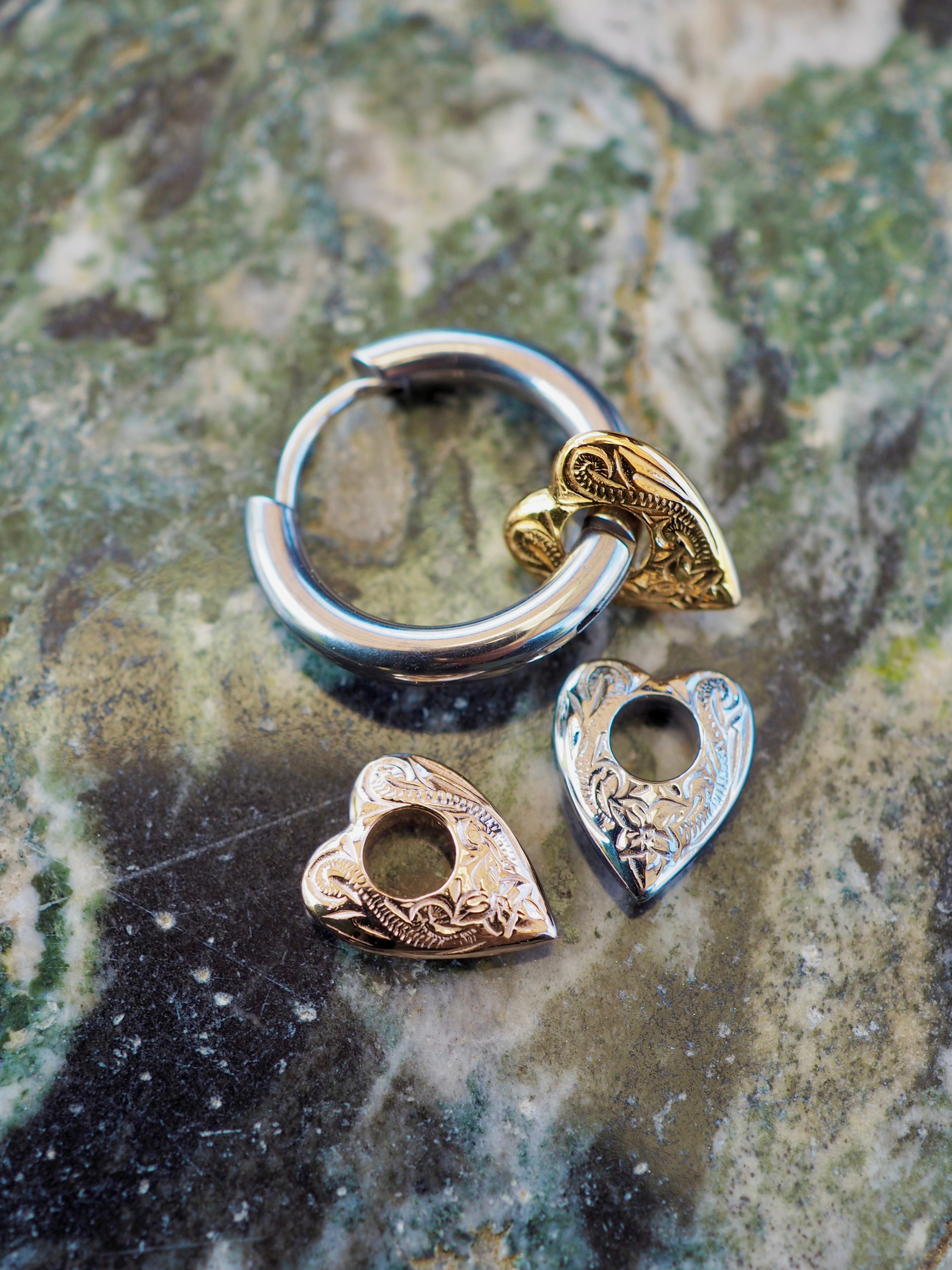 ハワイアン・ハートビーズ・リングピアス （片耳用） | Pay ID