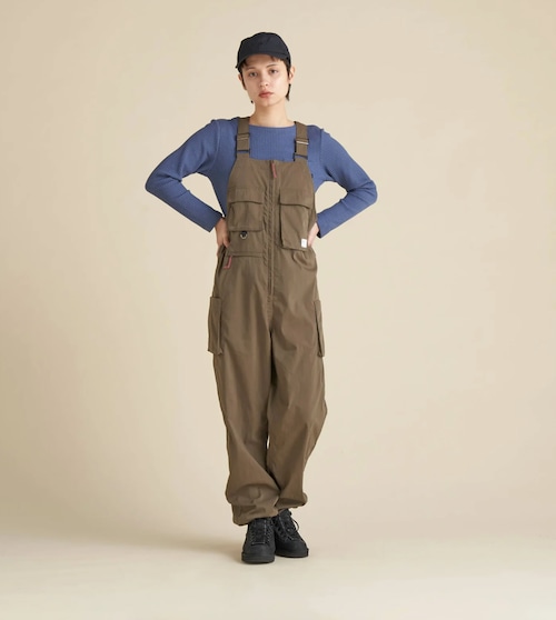 Nanga ウィメンズ HINOC RIPSTOP FIELD OVERALLS W ヒノック リップストップ オーバーオール 難燃素材