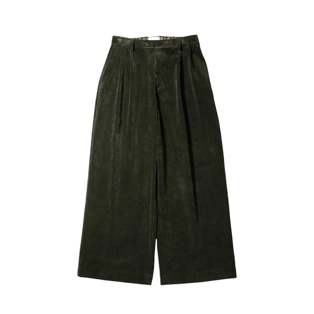 superNova / corduroy buggy UTILITY TROUSERS / green
