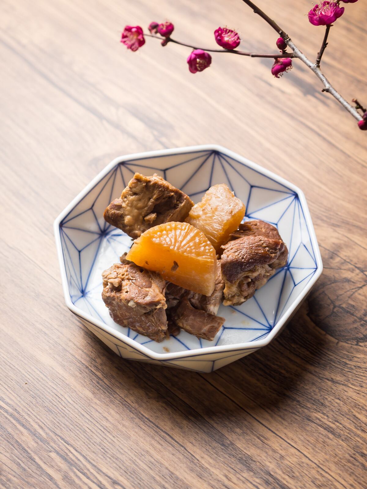 麻の葉 預け鉢（中）（小鉢・向付）／眞窯 | 手作りの器・食器の