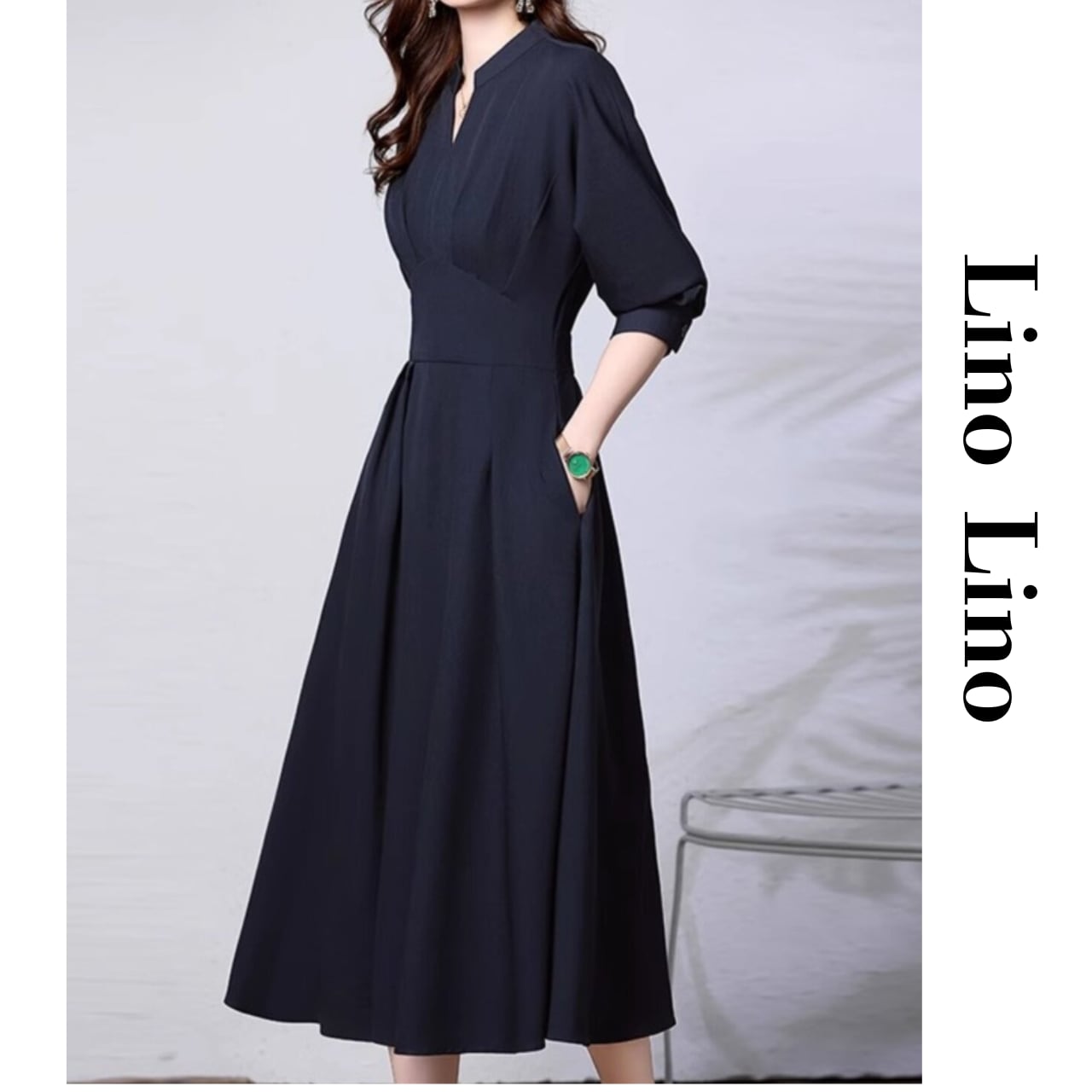 Waist Switching Midi Length Oneoierce L00889