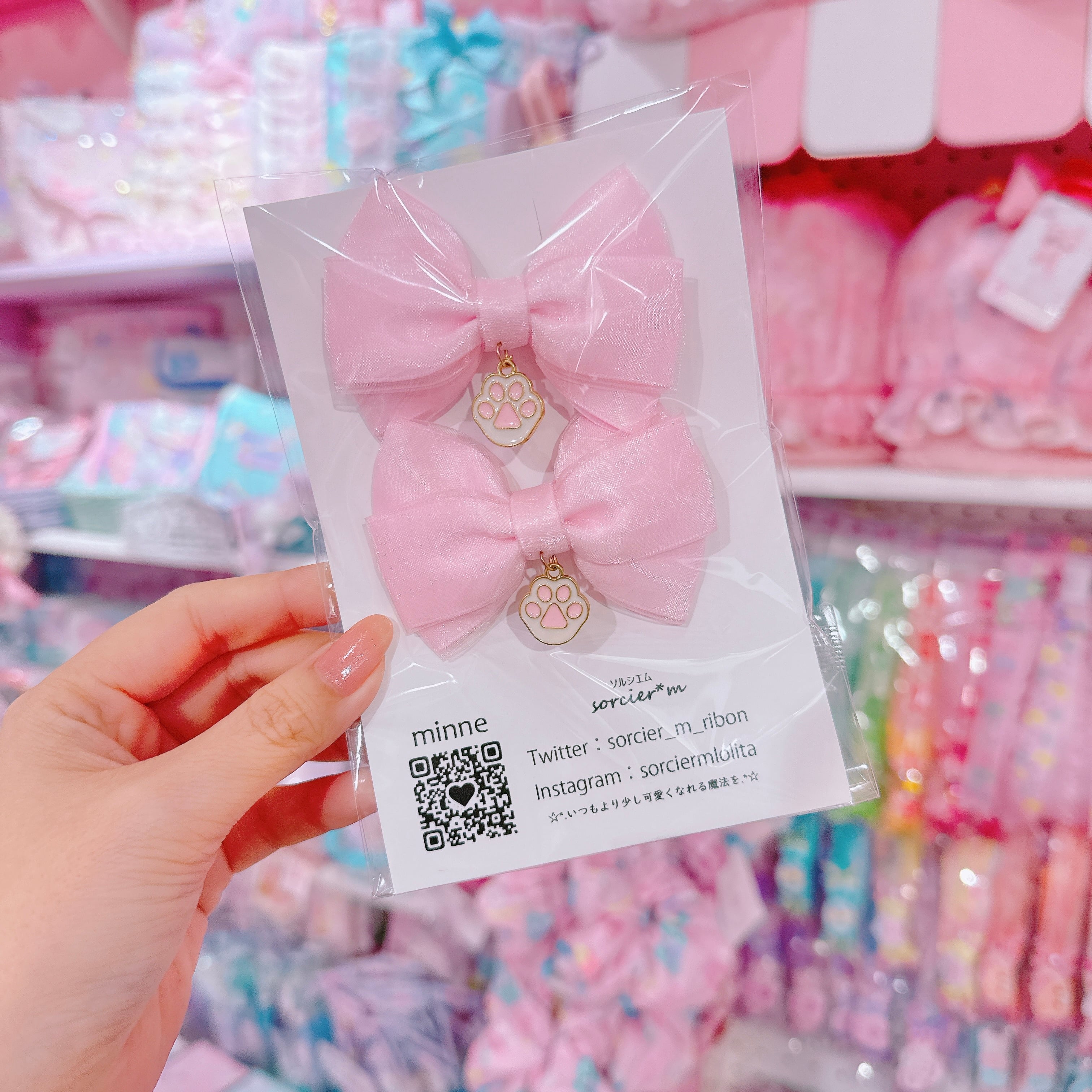 【E10】7-8ツインヘアクリップ