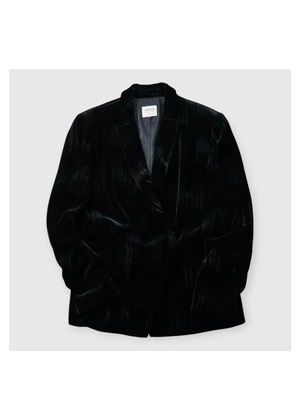“ARMANI COLLEZIONI” vintage velvet short tailored  jacket “made in ITALY”