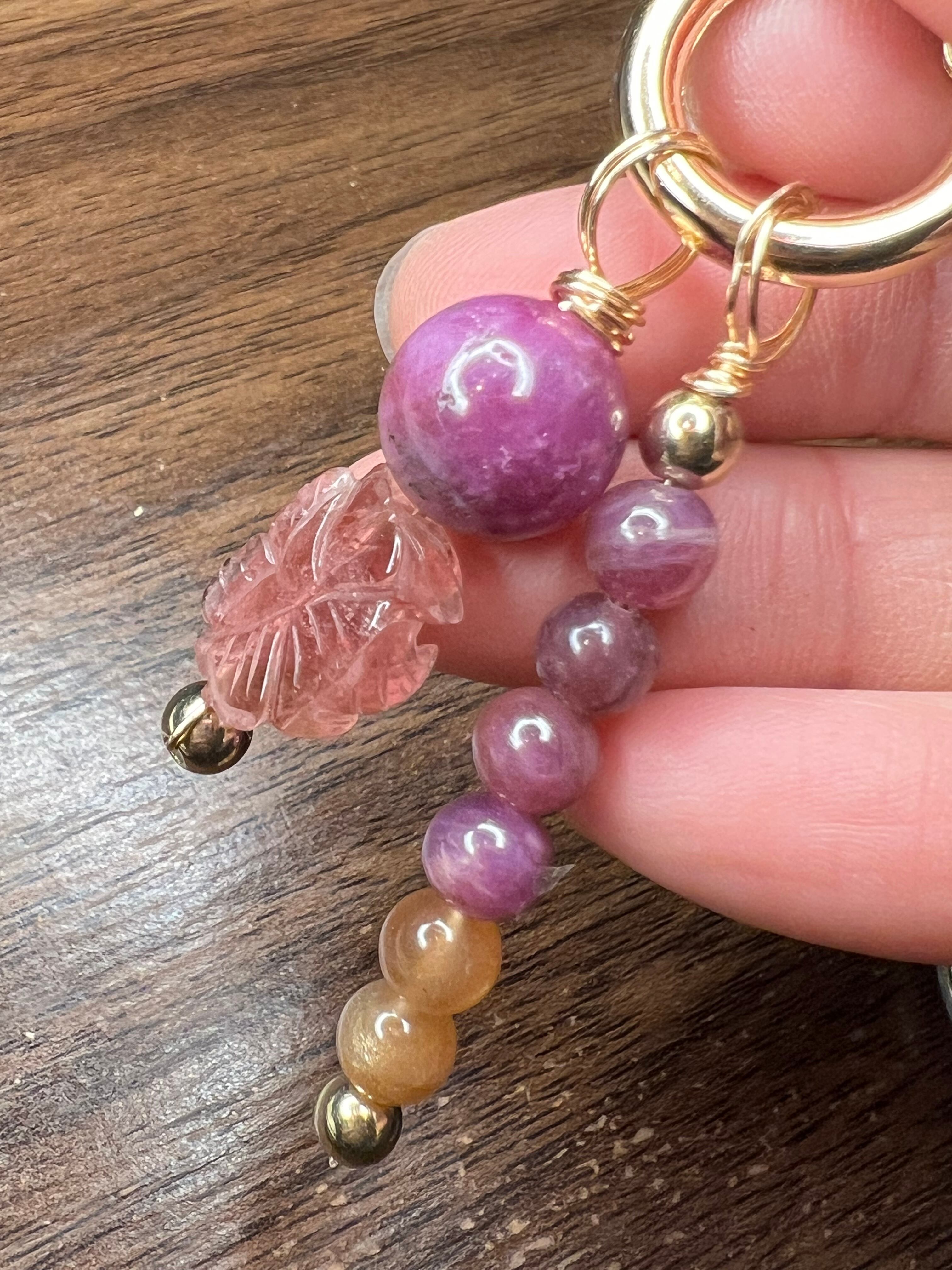 【チャームペンダント】ピンクエナジー