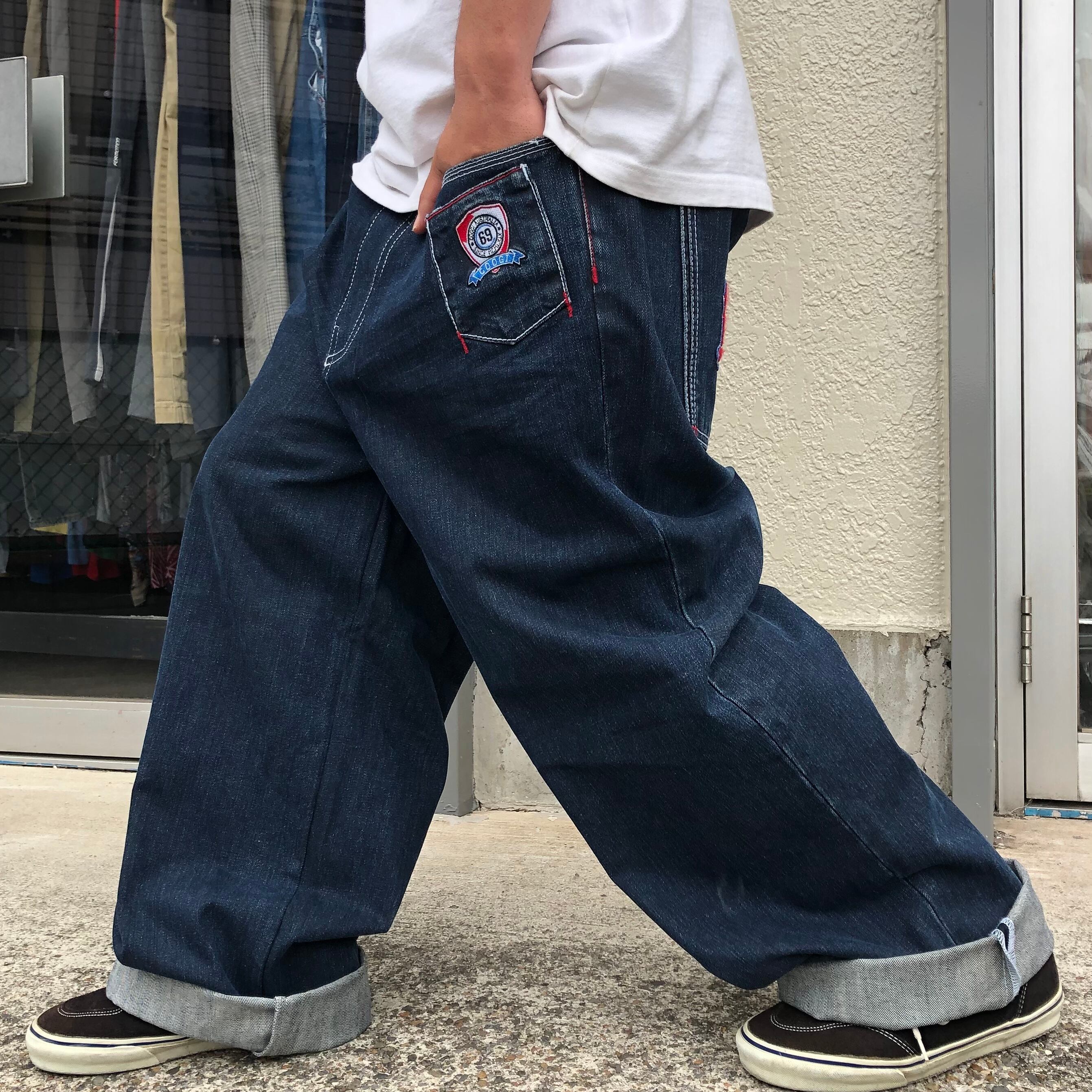 クージー COOGI バック刺繡ロゴ デニム W44 | www.avredentor.com.br