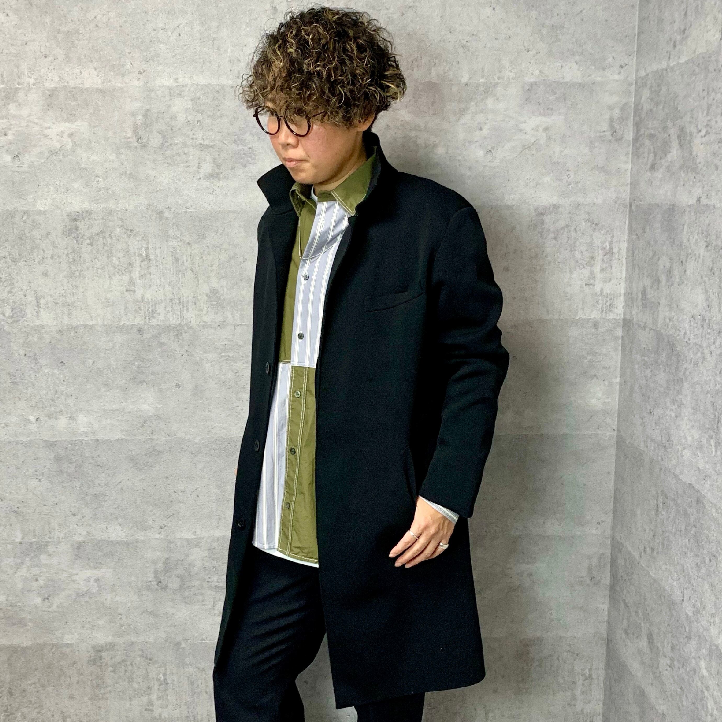 5351プールオム 14AW セミロングジャケット 2 新品 定価6.2万