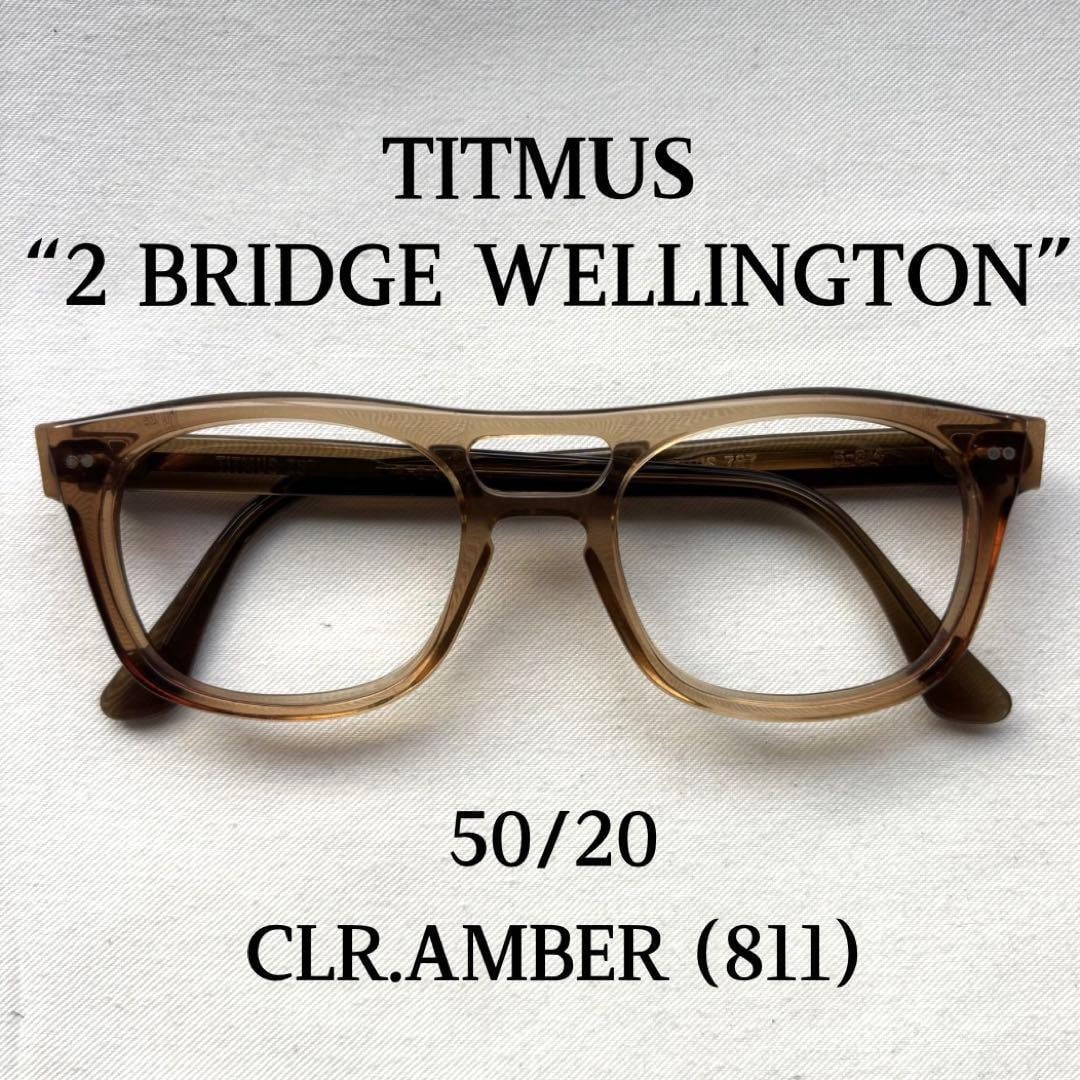 ビンテージ TITMUS ツーブリッジ セーフティグラス サングラス 50/20 ビンテージ TITMUS ツーブリッジ セーフティグラス サングラス 50/20