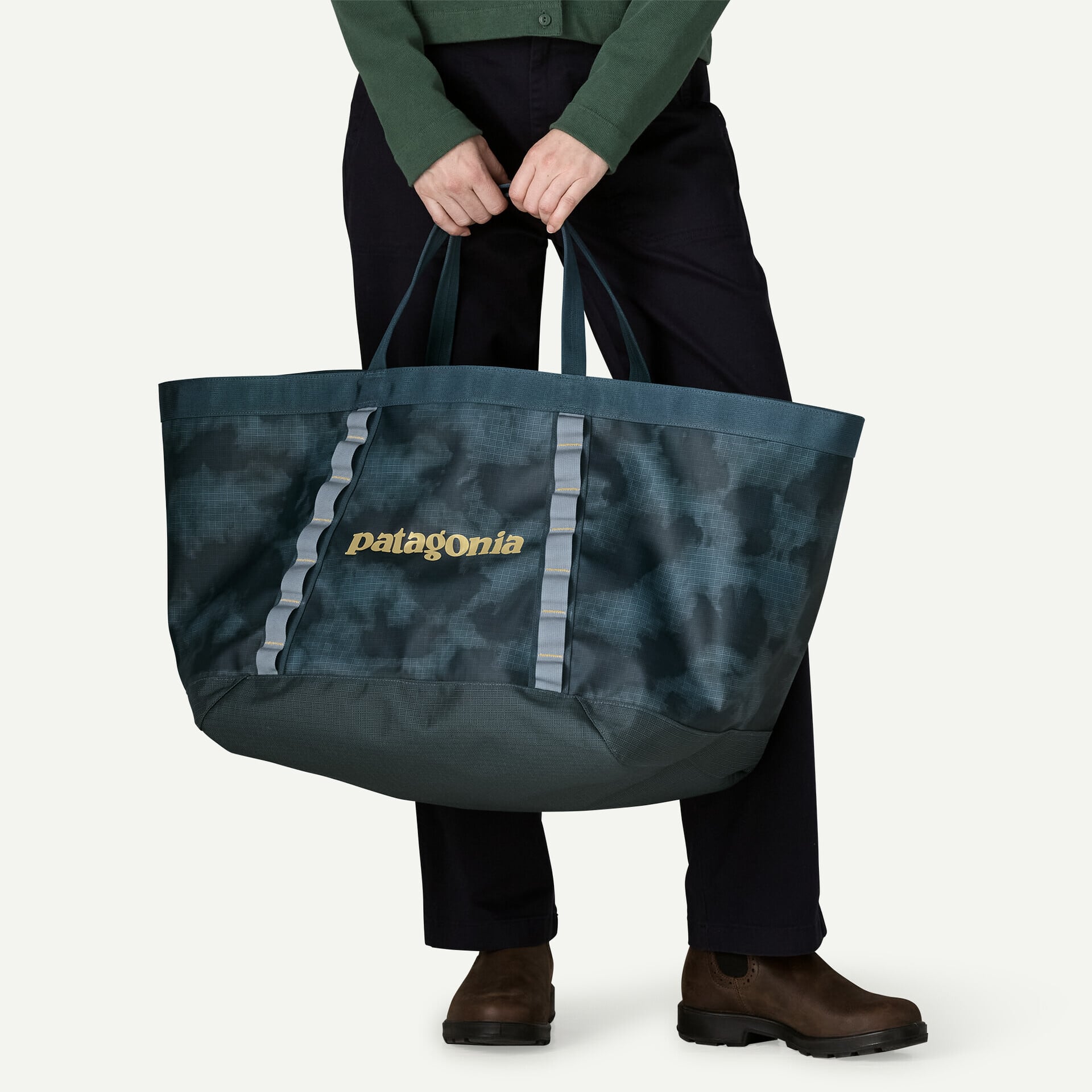 パタゴニア ブラックホール・ギア・トート 61L Sastrugi: Summit Blue