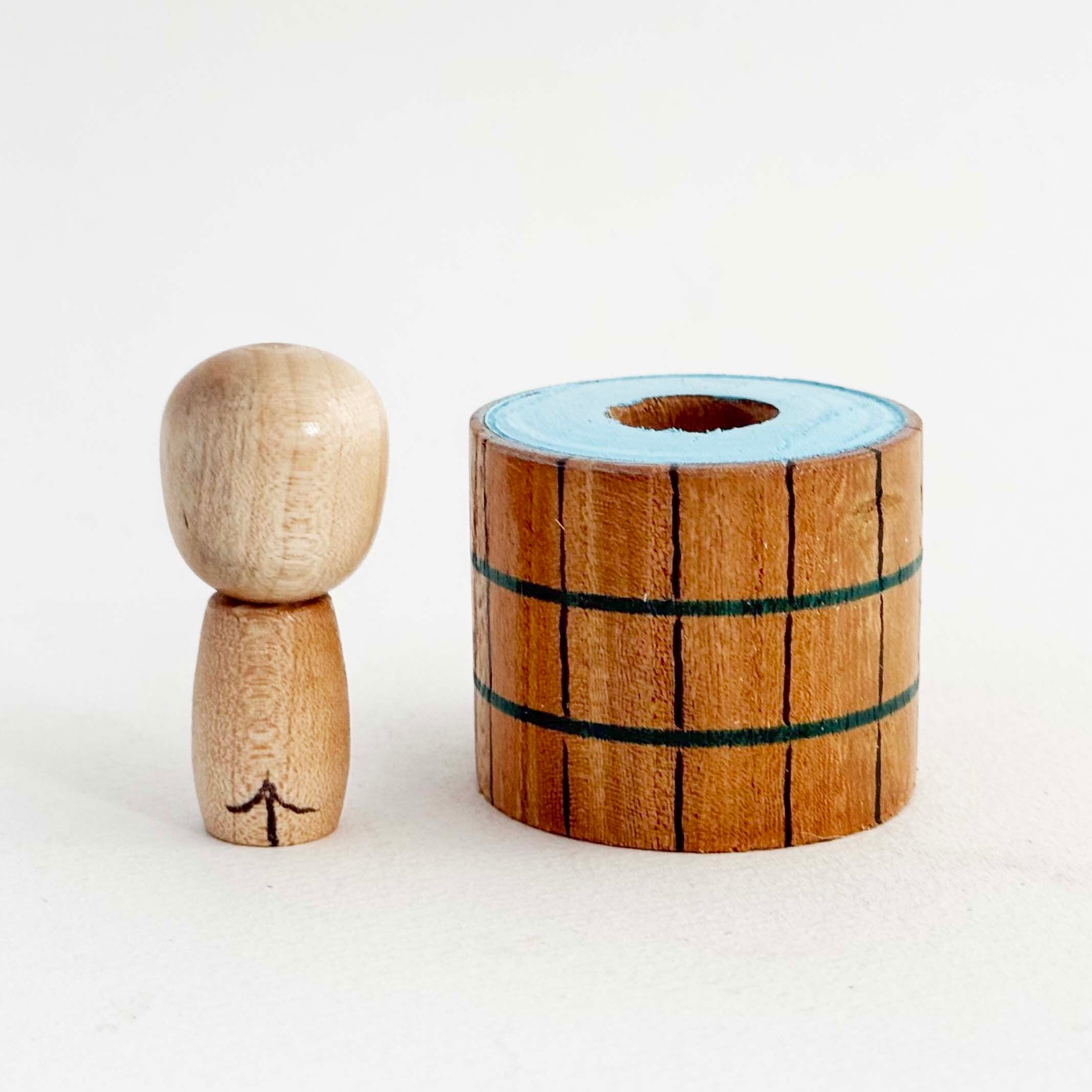 土湯温泉こけし(土湯系 / 西山敏彦工人)