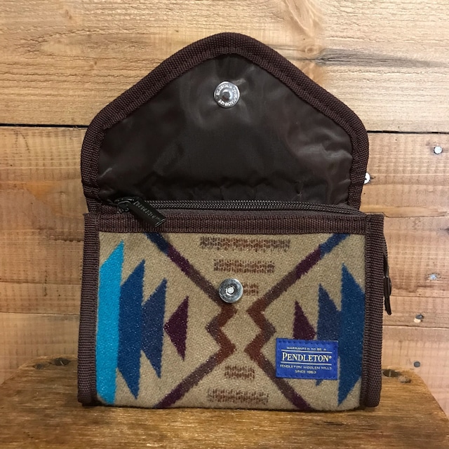 PENDLETON ペンドルトン コスメケース 青