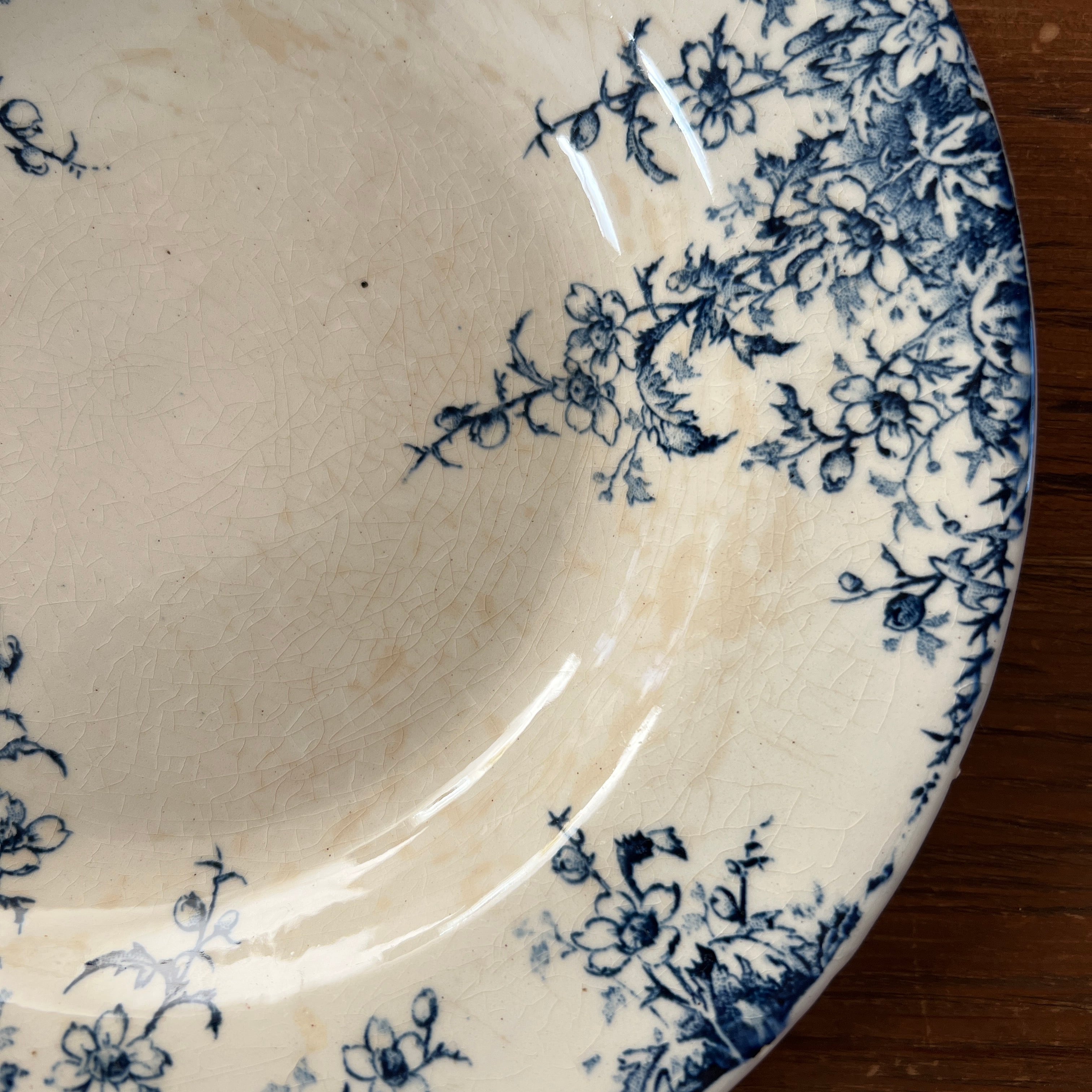 人気のジアン スープ皿（E） アンティークプレート フランスアンティーク