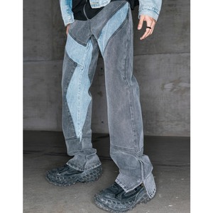 【DRIP1686】XYS Washed Zipper Denim